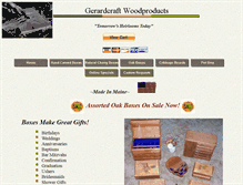 Tablet Screenshot of gerardcraft.com
